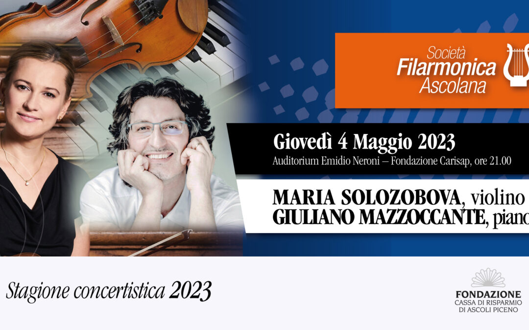 Duo MARIA SOLOZOBOVA e GIULIANO MAZZOCCANTE in concerto